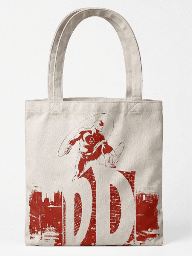 Tasche Marvel - Daredevil White (Leinen)