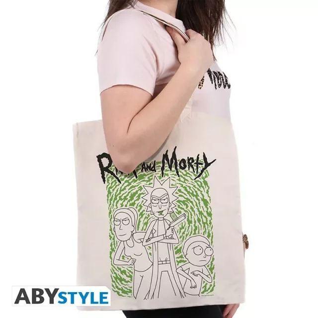 Tasche Rick And Morty - Rick & Morty & Summer (Leinen)