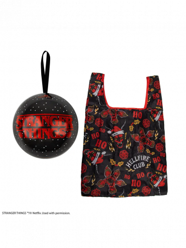 Tasche Stranger Things - Hellfire Club Holiday Capsule (Tasche + Weihnachtsschmuck