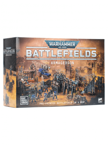 W40k: Battlefields - Armageddon - Ready-painted Terrain (Gelände)