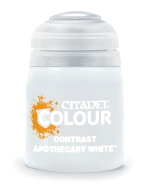 Citadel Contrast Paint (Apothecary White) - Kontrastfarbe - Weiß
