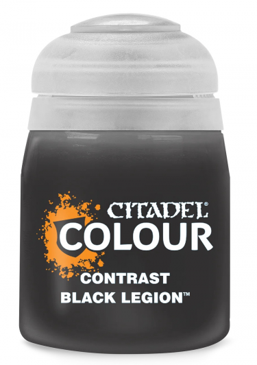 Citadel Contrast Paint (Schwarze Legion) - Kontrastfarbe - Schwarz