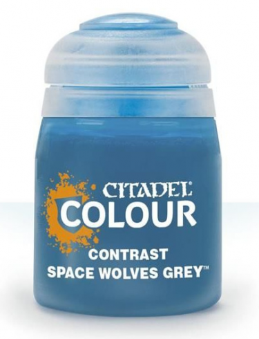 Citadel Contrast Paint (Space Wolves Grau) - Kontrastfarbe - Grau