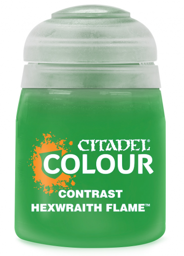 Citadel Contrast Paint (Hexwraith Flame) - Kontrastfarbe - grün 2022