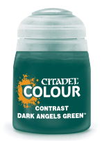 Citadel Contrast Paint (Dunkelengelsgrün) - Kontrastfarbe - Grün