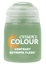 Citadel Contrast Paint (Gutrippa Flesh) - Kontrastfarbe - grün