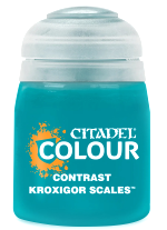Citadel Contrast Paint (Kroxigor Schuppen) - Kontrastfarbe - Grün