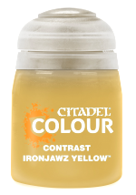 Citadel Contrast Paint (Ironjawz Gelb) - Kontrastfarbe - gelb