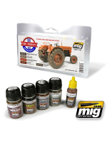 Farbset Mig Jimenez Weathering Set - Civil Vehicles (7145)