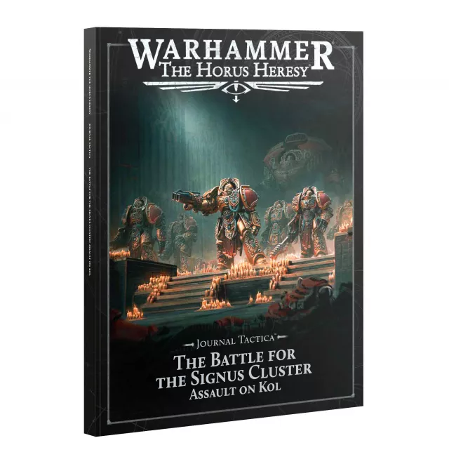 Buch Warhammer: The Horus Heresy - Journal Tactica - The Battle for The Signus Cluster: Assault on Kol ENG - Brettspiel