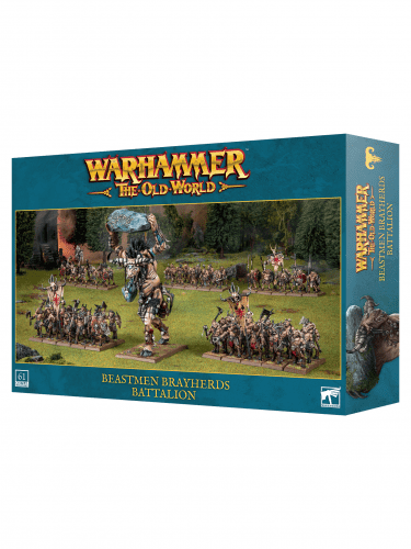 Warhammer The Old World - Beastmen Brayherds - Battalion (61 Figuren)