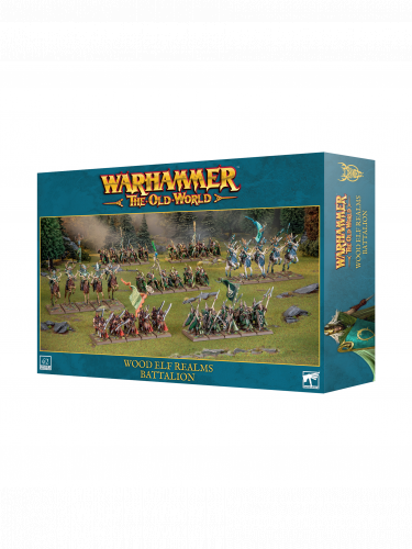 Warhammer The Old World - Wood Elf Realms - Battalion (62 Figuren)
