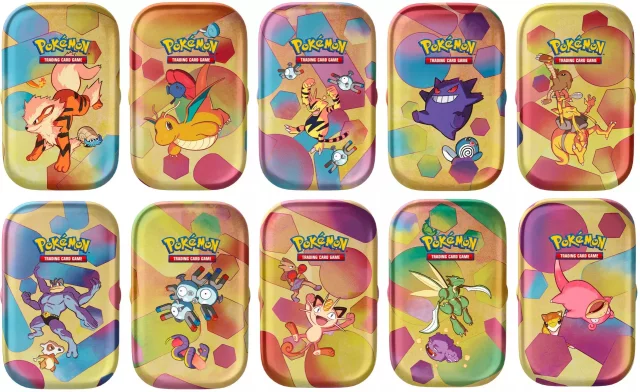 Kartenspiel Pokémon TCG: Scarlet & Violet 151 - Mini Tin: Machamp & Cubone