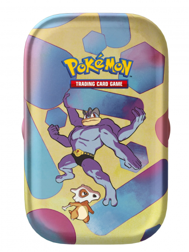 Kartenspiel Pokémon TCG: Scarlet & Violet 151 - Mini Tin: Machamp & Cubone (ENGLISCHE VERSION)