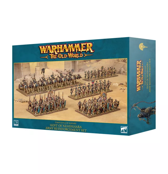 Warhammer The Old World - Tomb Kings of Khemri: Host of Nehekhara - Army Reinforcement Set (78 Figuren) - Warhammer: Old World