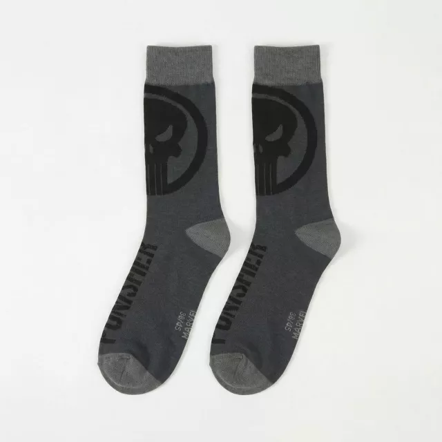 Geschenkset Marvel - Punisher (T-Shirt, Ansteckpins, Aufnäher, Socken) (Größe M) - Aufnäher