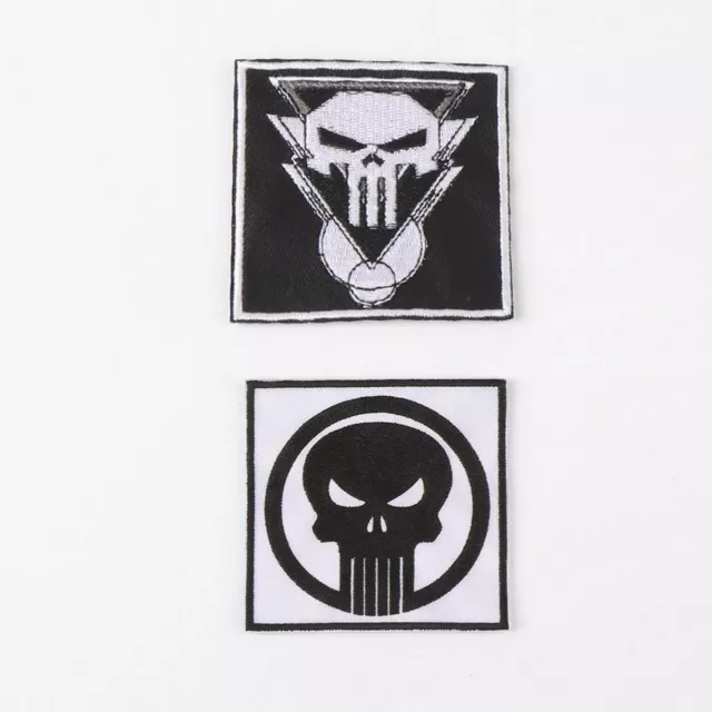 Geschenkset Marvel - Punisher (T-Shirt, Ansteckpins, Aufnäher, Socken) (Größe M) - Aufnäher