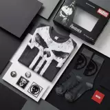 Geschenkset Marvel - Punisher (T-Shirt, Ansteckpins, Aufnäher, Socken) (Größe M) - Aufnäher