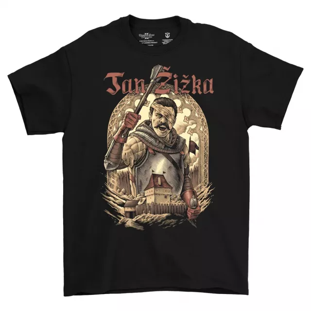 Herren-T-Shirt Kingdom Come: Deliverance II - Jan Žižka