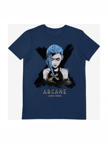 T-Shirt Arcane - Jinx Portrait