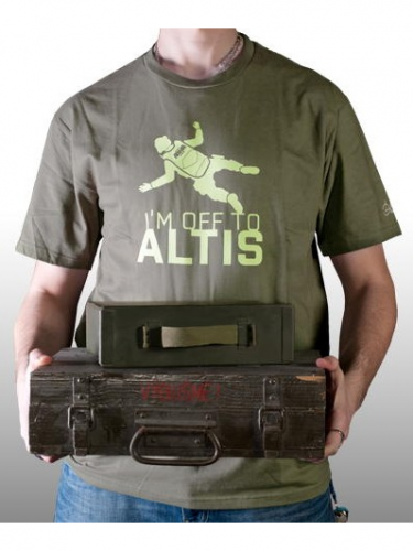 T-Shirt ArmA III - Off to Altis