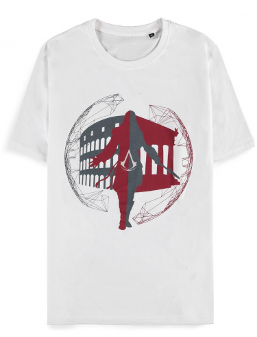 T-Shirt Assassins Creed - Legacy Logo (weiß)