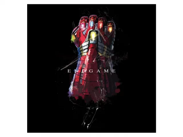 T-Shirt Avengers: Endgame - Iron Gauntlet