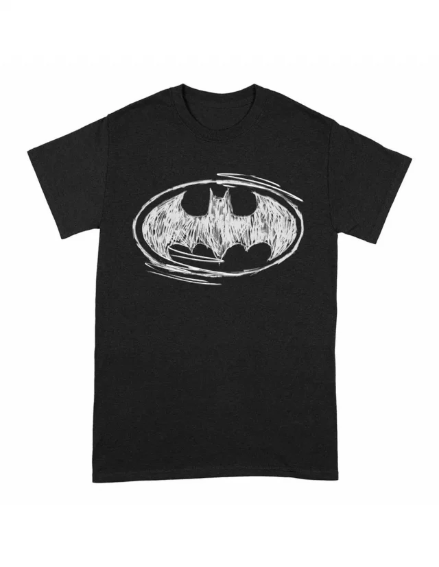 T-Shirt Batman - Sketch Logo