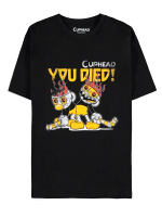 T-shirt Cuphead - You Died Cuphead