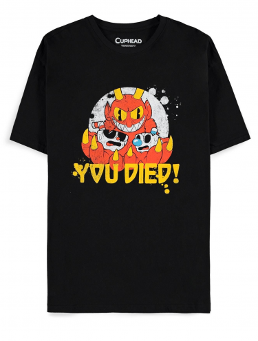 T-Shirt Cuphead - You Died Devil