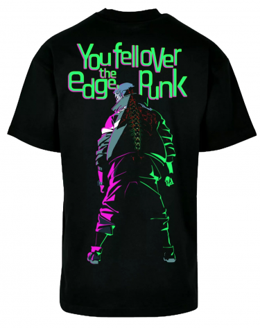 T-Shirt Cyberpunk: Edgerunners - Neon Punk (Oversized)