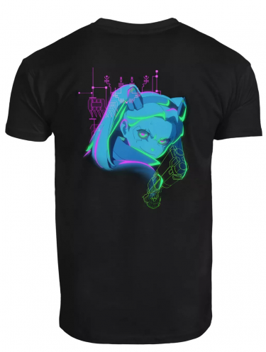 T-Shirt Cyberpunk: Edgerunners - Neon Rebecca