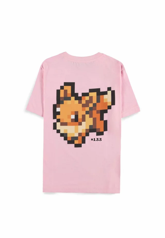 Damen T-Shirt Pokemon - Pixel Eevee