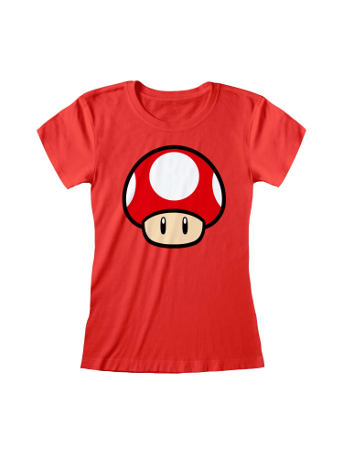 T-Shirt Damen Super Mario - Mushroom