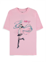 Damen-T-Shirt Vocaloid - Hatsune Miku Pink