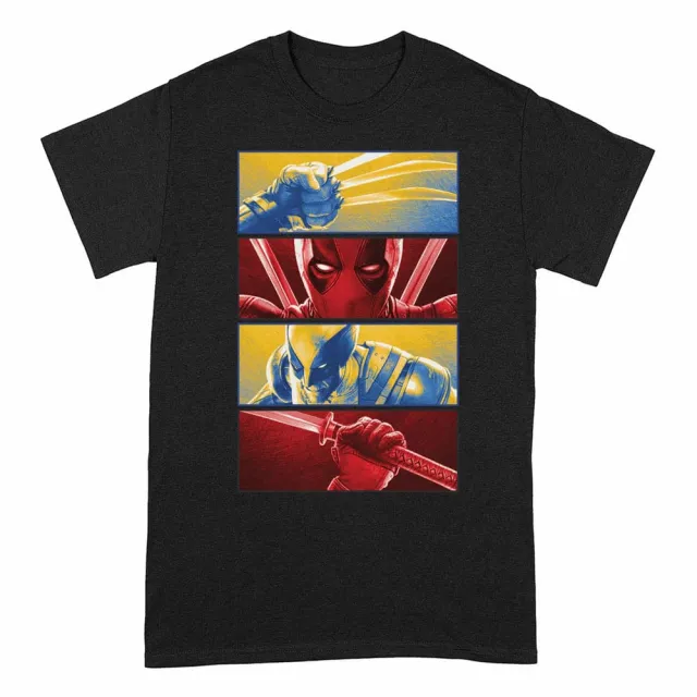 T-Shirt Deadpool - Deadpool And Wolverine Boxes - Marvel