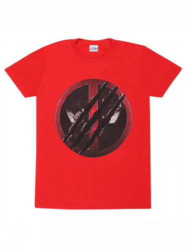 T-shirt Deadpool - Slash Logo