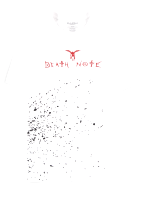 T-Shirt Death Note - Shinigami Apple Splash