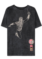 Kinder-T-Shirt Spider-Man - Tie Dye