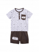 Kinder-T-Shirt Star Wars - Logo Set (T-Shirt + Shorts)