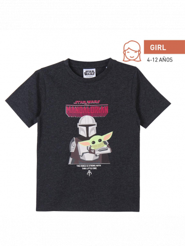 Kinder-T-Shirt Star Wars: The Mandalorian - Mando & Grogu