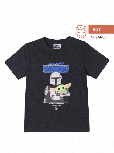 Kinder-T-Shirt Star Wars: The Mandalorian - Mando & The Child