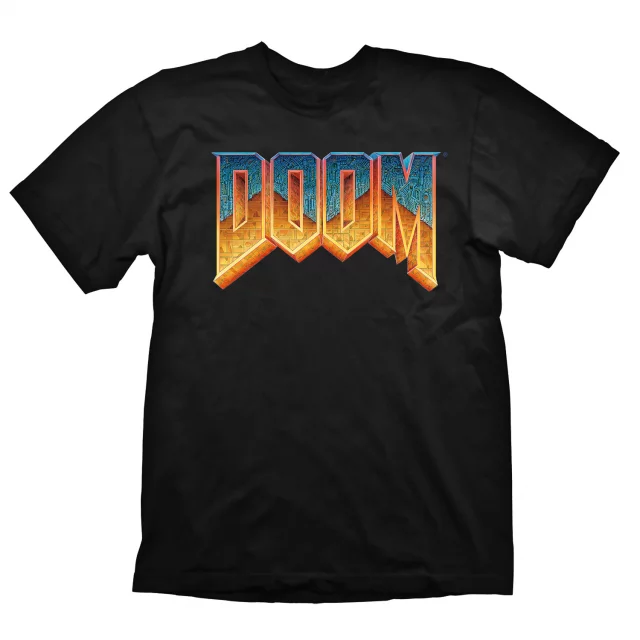 T-Shirt Doom - Classic Logo