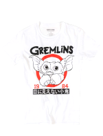 T-Shirt Gremlins - Red Black and White