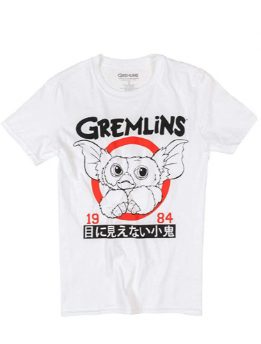 T-Shirt Gremlins - Red Black and White