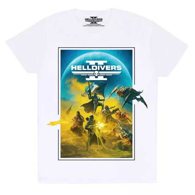 T-Shirt Helldivers 2 - Key Art