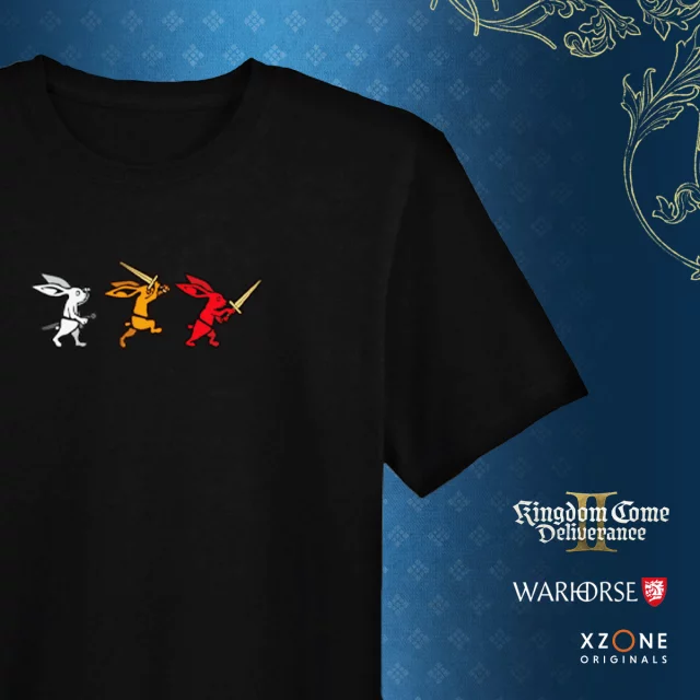 T-Shirt Kingdom Come: Deliverance II - Das actionreiche Trio der Hasen