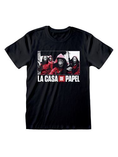 T-Shirt Money Heist Photo and Logo