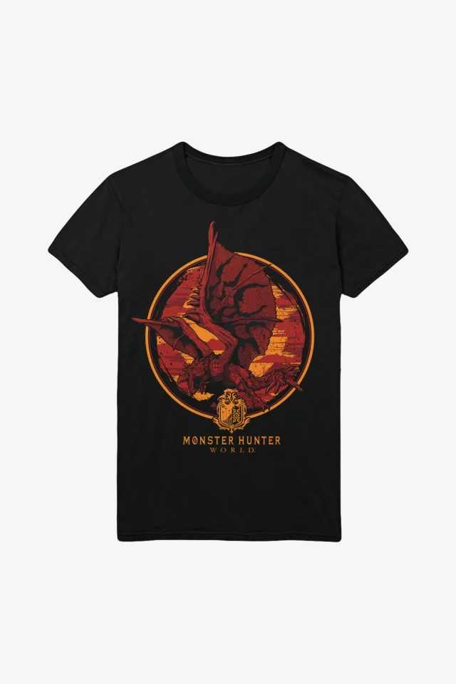 T-Shirt Monster Hunter World - Screaming Rathalos