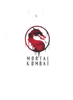 T-Shirt Mortal Kombat - Logo Red